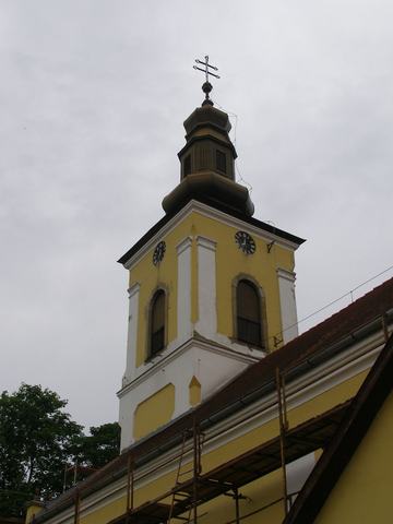 A templom felújítás előtti állapota, részlet
