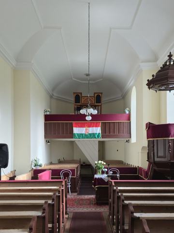 A helyreállított templom
