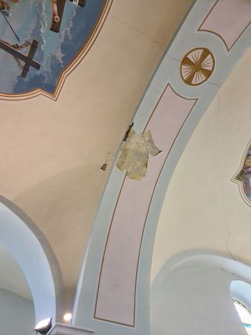 A templom felújítás előtti állapota